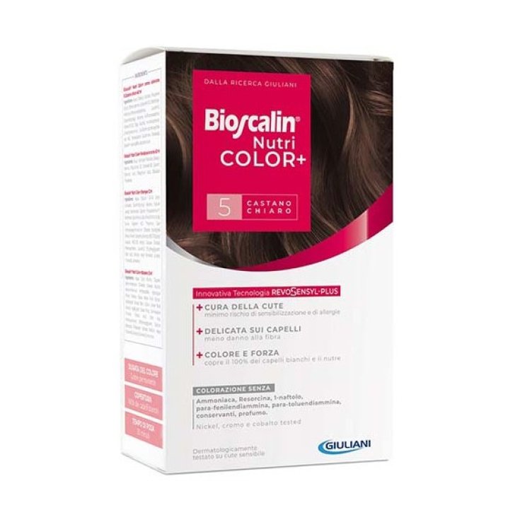 Bioscalin® NutriColor + 5 Light Brown Giuliani 1 Kit