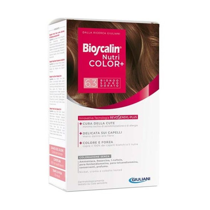 Bioscalin® NutriColor + 6.3 Dark Golden Blonde Giuliani 1 Kit