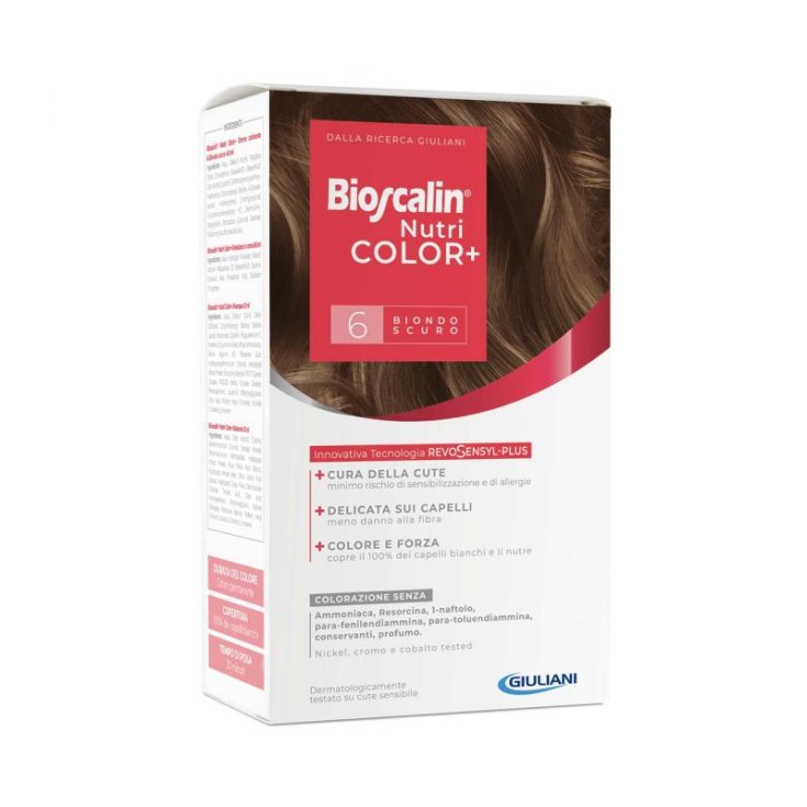 Bioscalin® NutriColor + 6 Dark Blond Giuliani 1 Kit