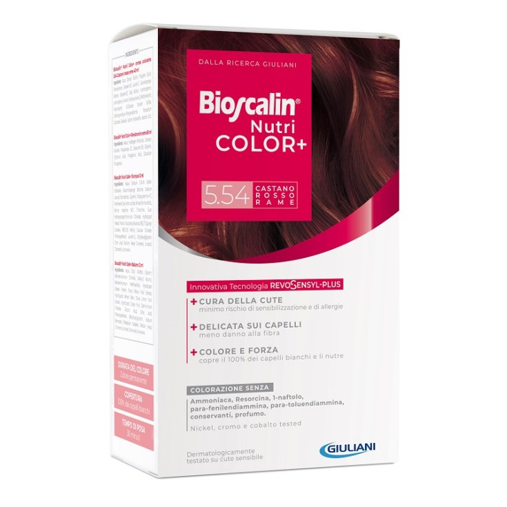 Bioscalin® NutriColor + 5.54 Brown Red Copper Giuliani 1 Kit