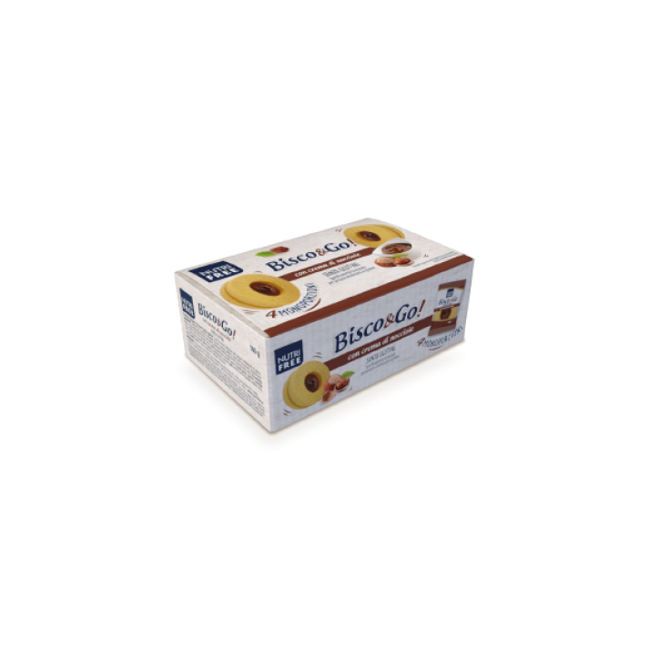Bisco & Go Box With NutriFree Hazelnut Cream 160g