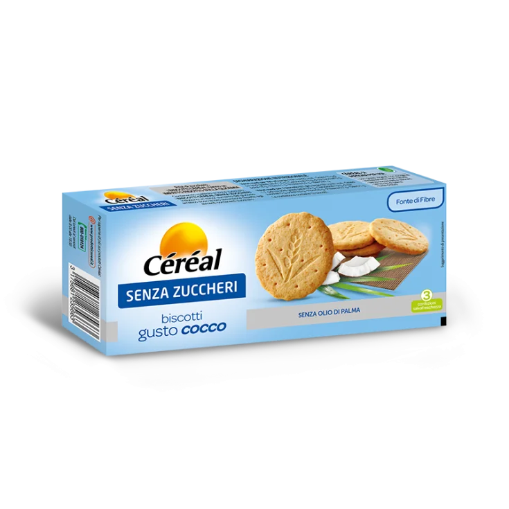 Biscuits Coconut Taste Cereal 3 Single portions