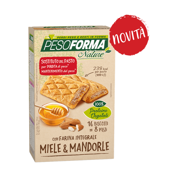 Honey Almond Biscuit With Wholemeal Flour PesoForma Nature 8 Meals
