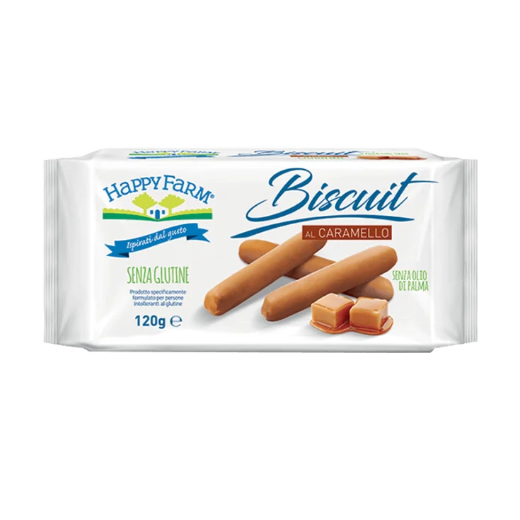 Happy Farm Caramel Biscuit 120g