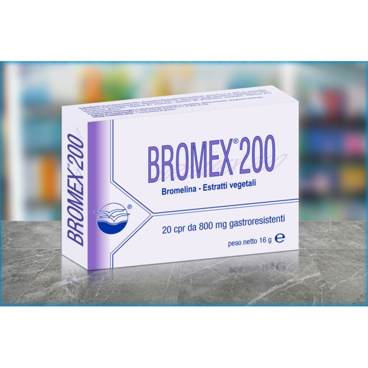 BROMEX 200 Farma Valens 20 Tablets