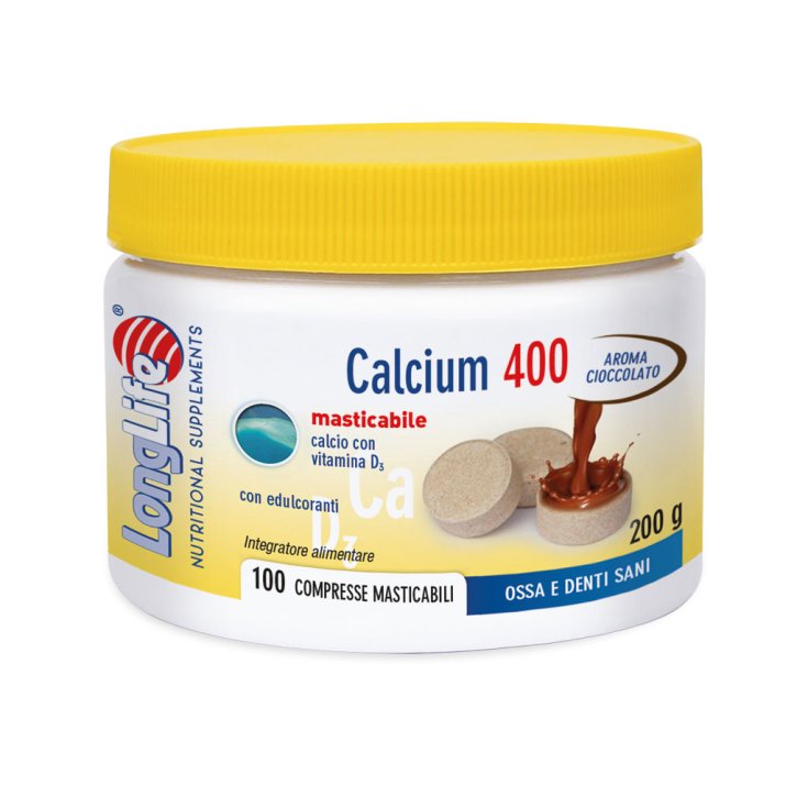 Calcium 400 LongLife Chocolate 100 Chewable Tablets