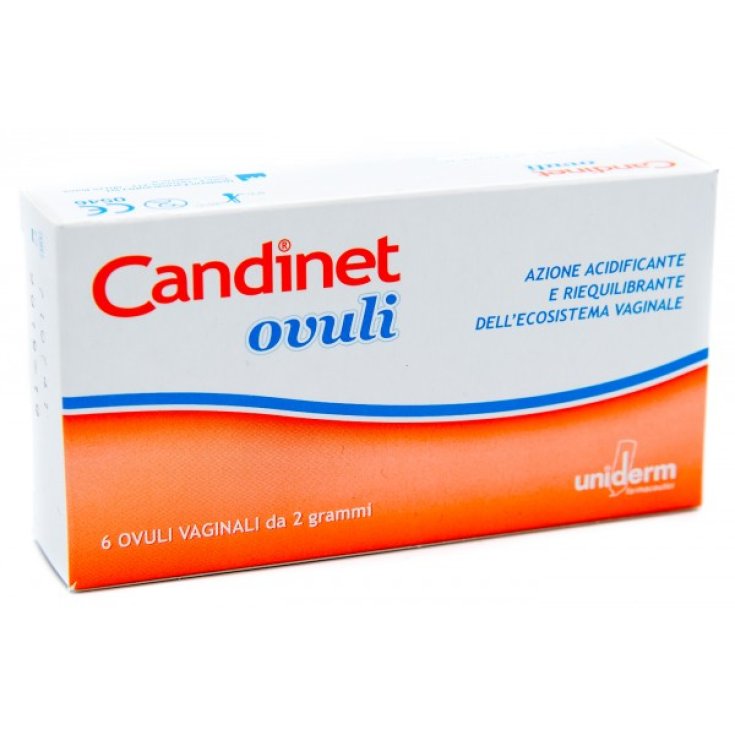 Candinet Vaginal Ovules UNIDERM 6 Ovules