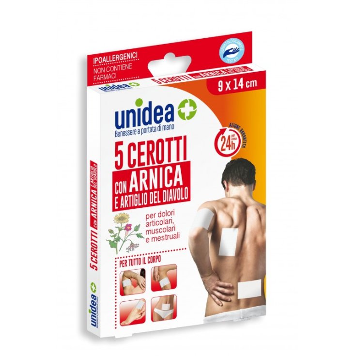 PATCH WITH ARNICA unidea 9x14cm 5 Plasters