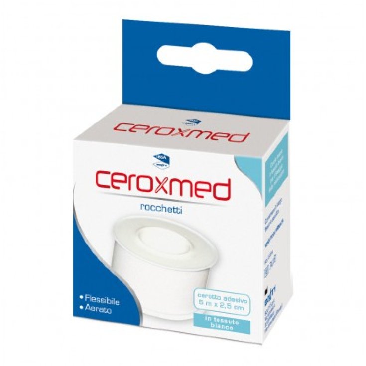 Ceroxmed Adhesive Plaster In Reel In White Fabric IBSA 5mx2,5cm