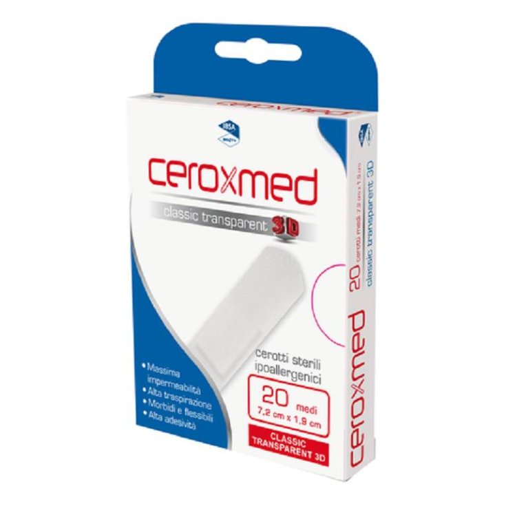 Ceroxmed Classic Trasparent 3D IBSA 20 Medium Patches