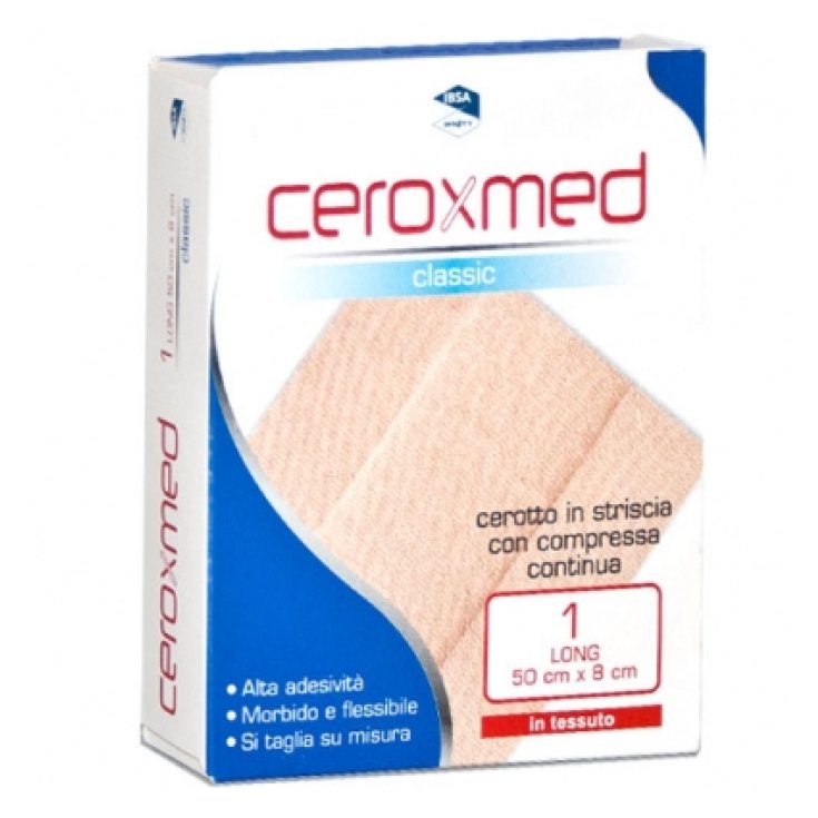 Ceroxmed Classic Long IBSA 1 Patch In Continuous Strip In Fabric 50x8cm
