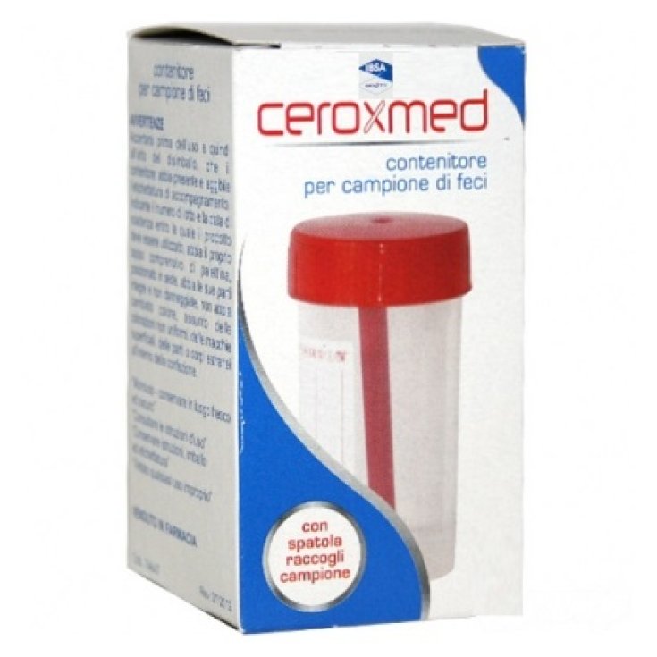 Ceroxmed Container For Stool Sample IBSA 60ml