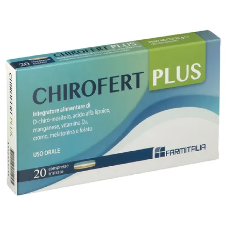 ChiroFERT Plus Farmitalia 20 Tablets
