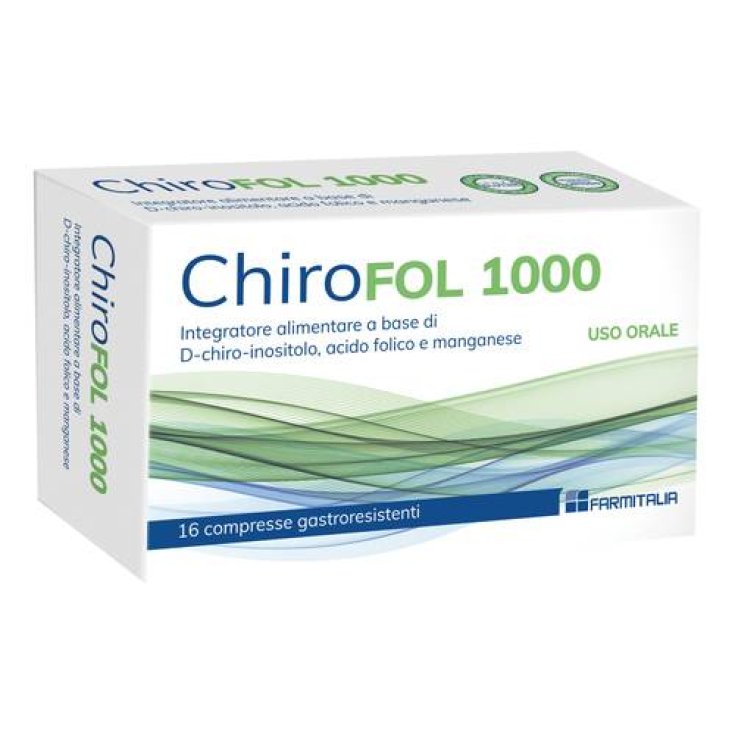 ChiroFOL 1000 Farmitalia 16 Gastroresistant Tablets