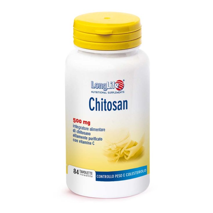 Chitosan 500mg LongLife 84 Coated Tablets
