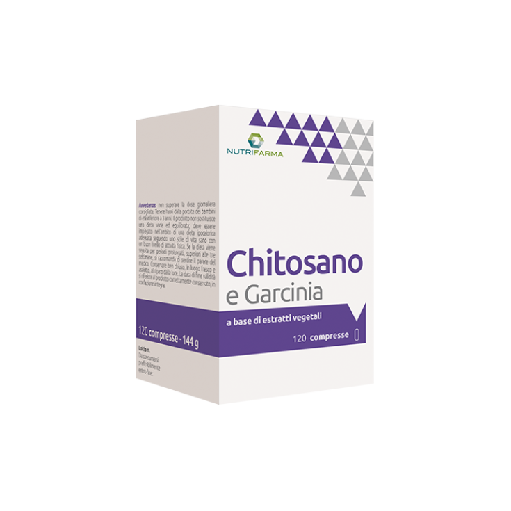 Chitosan and Garcinia NutriFarma by Aqua Viva 120 Tablets