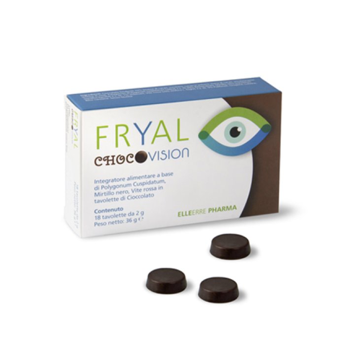 Fryal Choco Vision Ellerre Pharma 18 Tablets