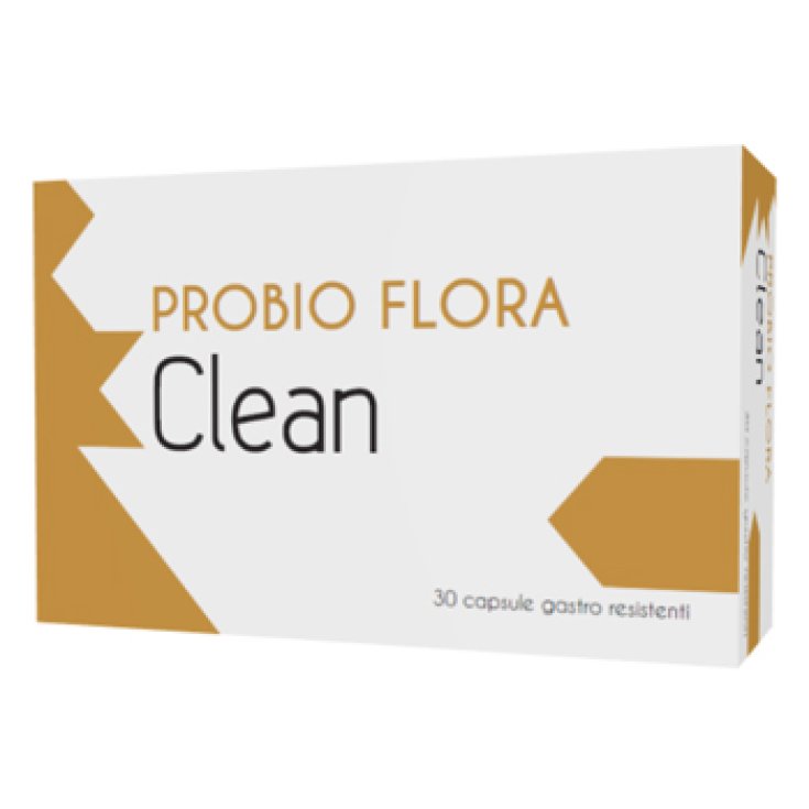 Clean Probio Flora 30 Gastroresistant Capsules