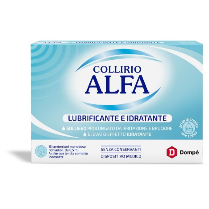 Alfa Dompé eye drops 15x0.5ml