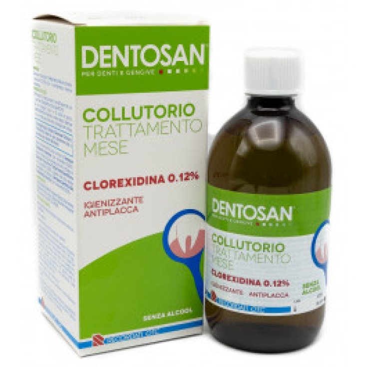 Mouthwash Chlorhexidine 0.12% Dentosan® Recordati OTC 500ml
