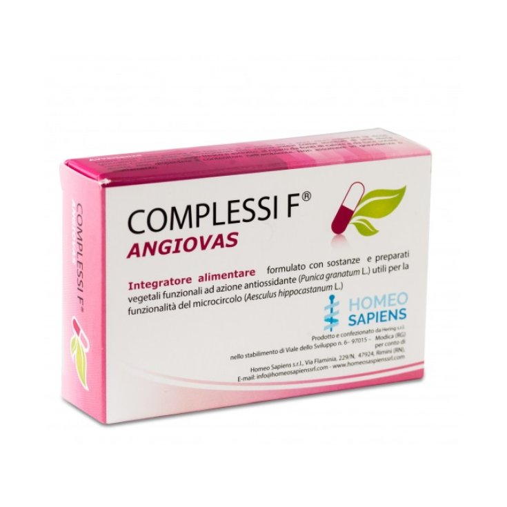 Complexes F Angiovas Homeo Sapiens 30 Tablets