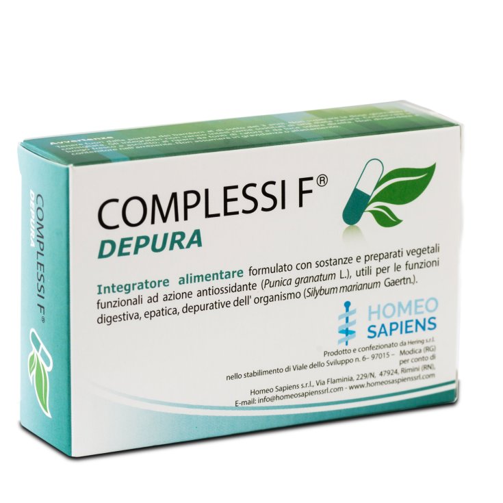Complexes F Depura Homeo Sapiens 30 Tablets