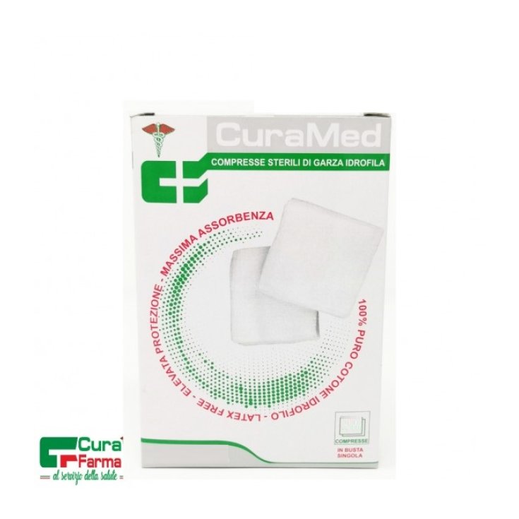 CuraMed Sterile Hydrophilic Gauze 4 Tablets 10x20cm