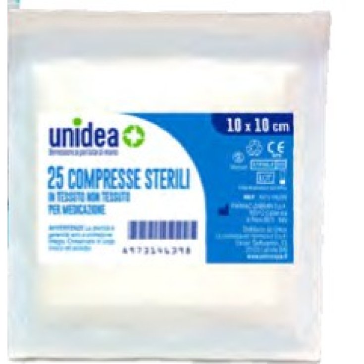 UNIDEA TNT GAUZE TABLETS 10x10cm 25 Tablets