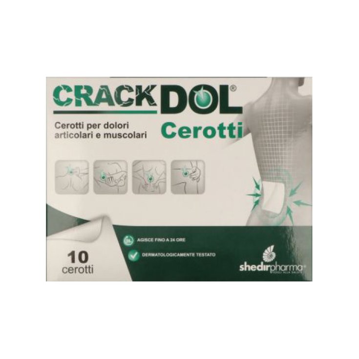 CrackDOL® ShedirPharma® 10 Patches