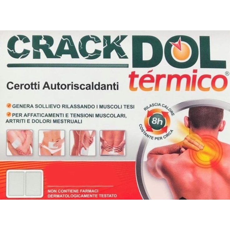 CrackDOL® Thermal ShedirPharma® 3 Self-heating Patches