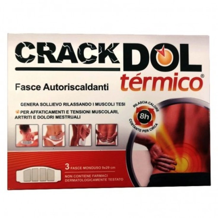 CrackDOL® Thermal ShedirPharma® 6 Self-Heating Bands