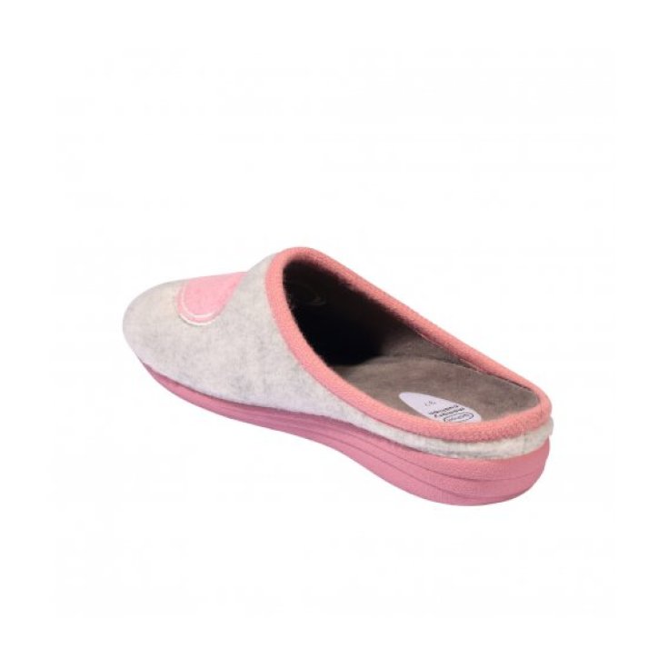 Creamy Heart Felt Slipper With Heart Dr. Sholl's 1 Pair