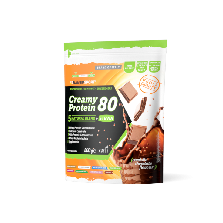 Named Creamy Protein Exquisite Chocolate Food Supplement 500g
