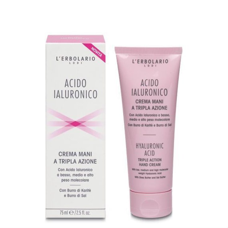 L'Erbolario Hyaluronic Acid Hand Cream 75ml