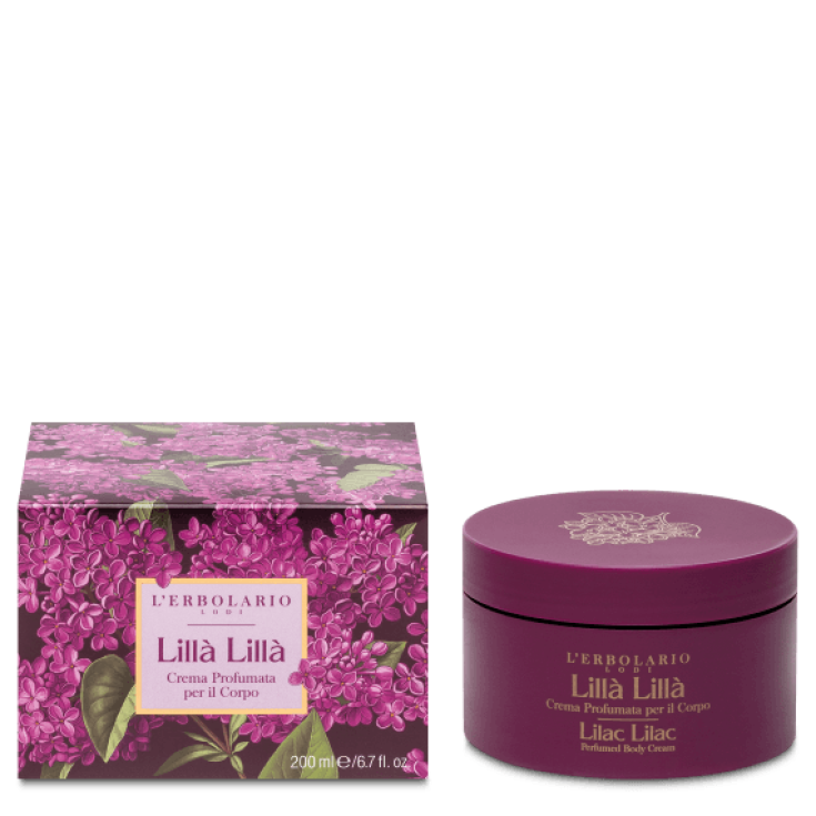 Lilac Lilac Perfumed Body Cream L'Erbolario 200ml