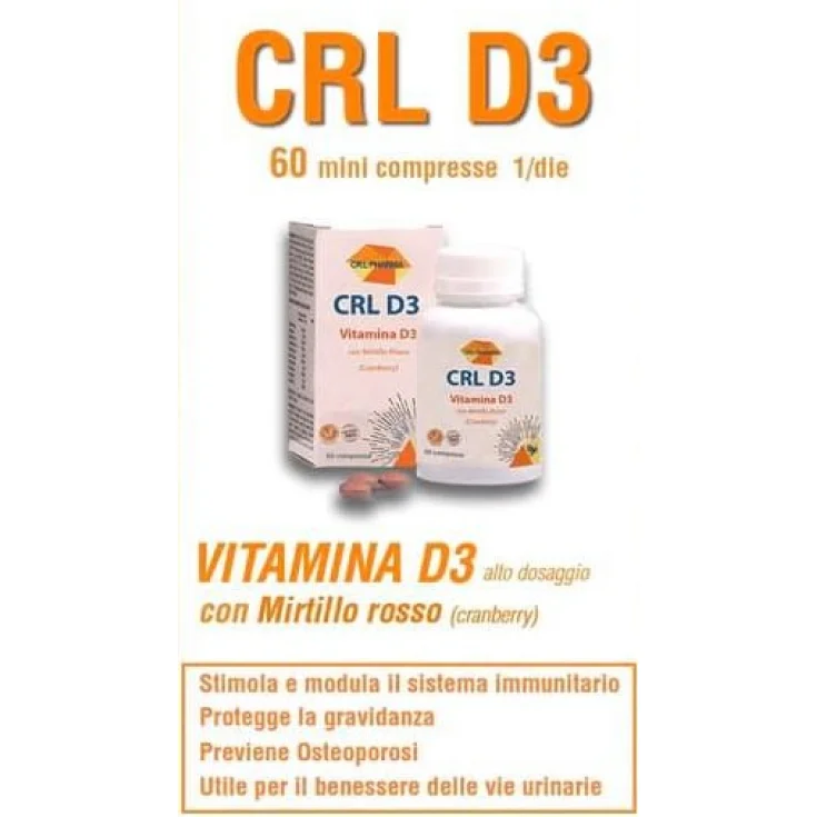 Crl D3 Cr.L. Pharma 60 Tablets