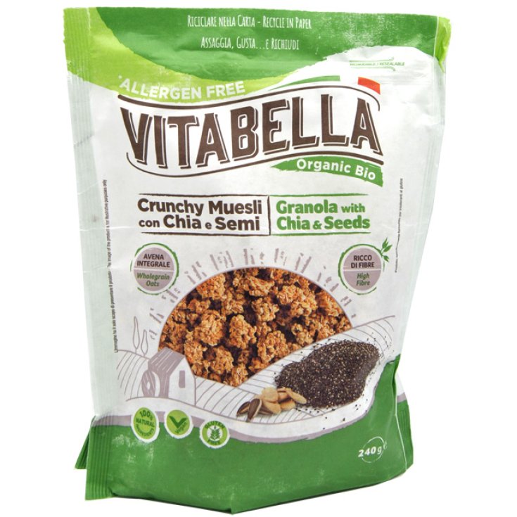 Crunchy Muesli With Chia And Vitabella Seeds 240g