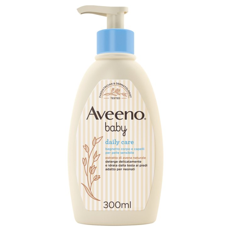 Daily Care Aveeno Baby Body And Hair Bath 300ml