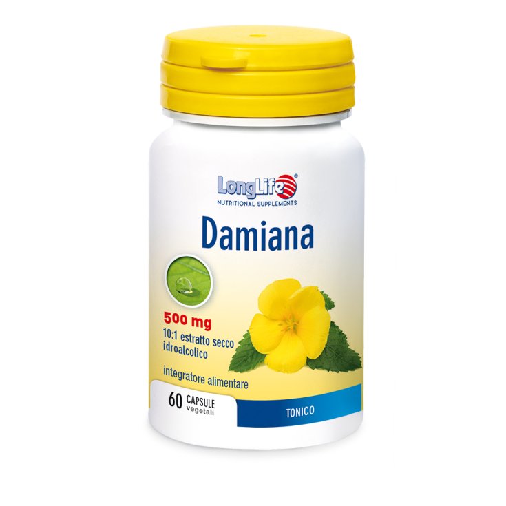 Damiana 500mg LongLife 60 Capsules