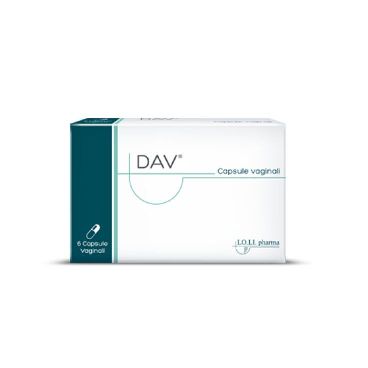 DAV Vaginal Capsules Medical Device 6 Capsules
