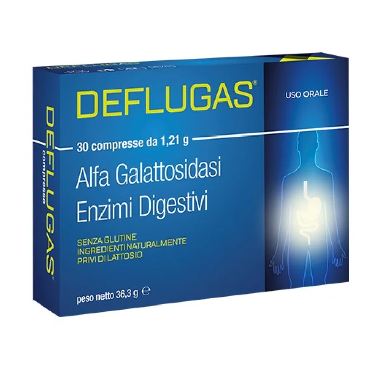 Deflugas Food Supplement 30 Chewable Tablets