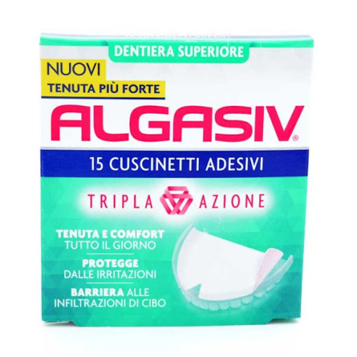 Algasiv® Triple Action Superior Denture 15 Adhesive Pads