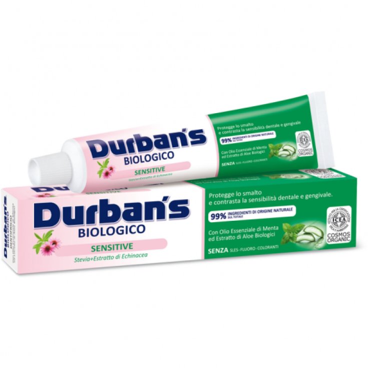 Sensitive Durban's Organic Toothpaste 75ml