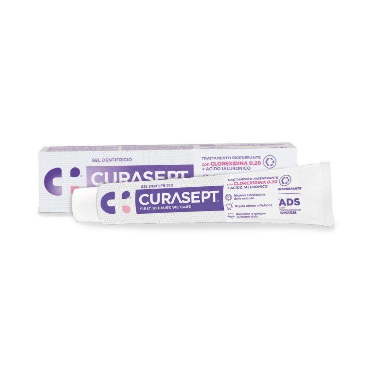 ADS Toothpaste Gel CURASEPT® REGENERATING TREATMENT 75ml