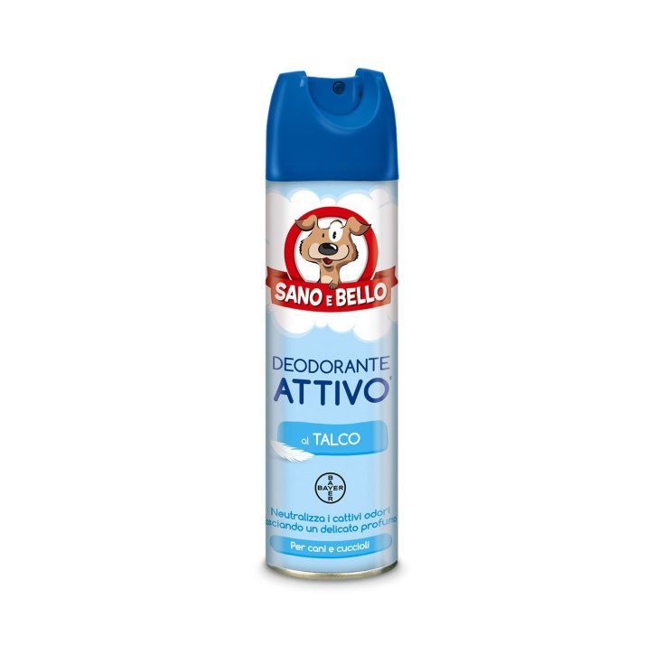Bayer Healthy And Beautiful Active Talc Deodorant 250ml