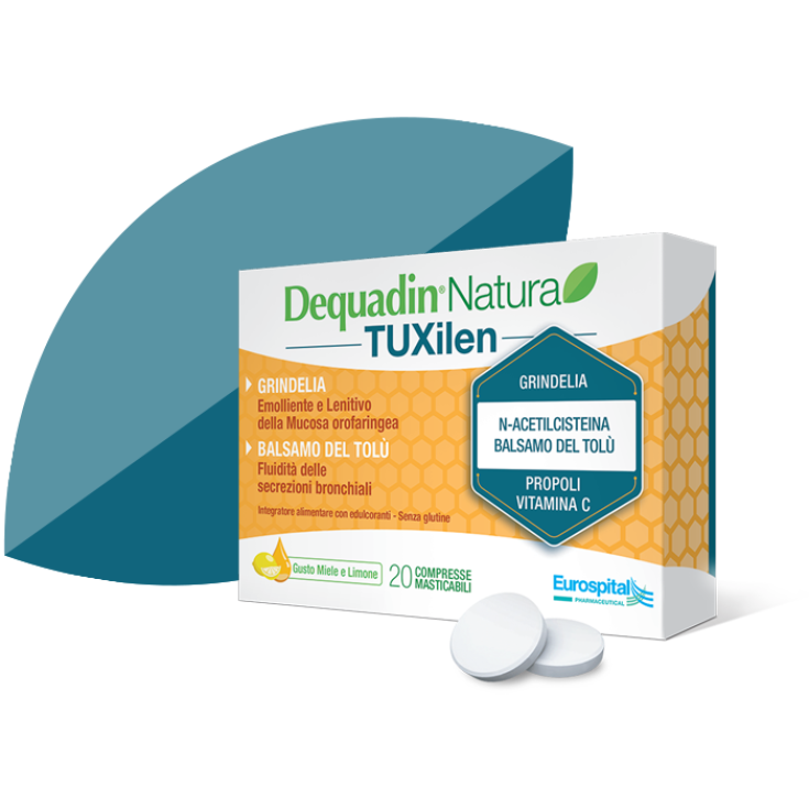 Dequadin Natura Tuxilen Eurospital 20 Tablets