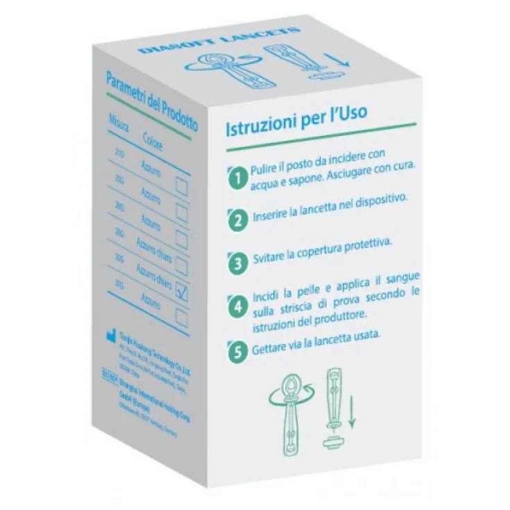 Diasoft Lancets Diacare 25 Pieces