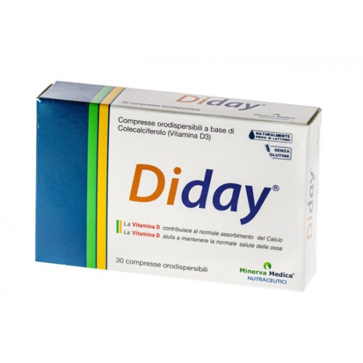 Diday Minerva Medica Nutraceuticals 30 Orodispersible Tablets