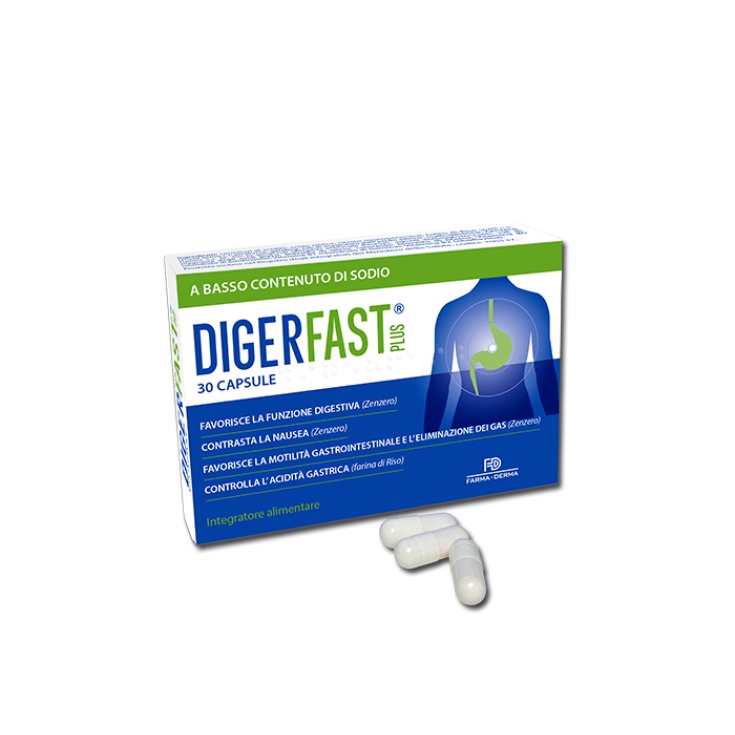 DigerFast Plus Farma-Derma 30 Capsules