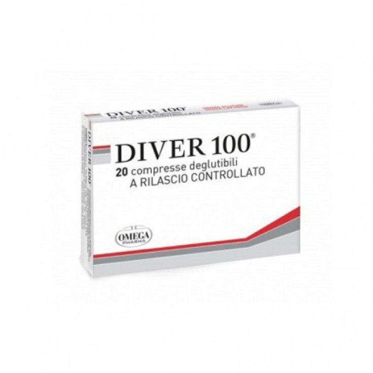 Diver 100 Omega Pharma 20 Tablets